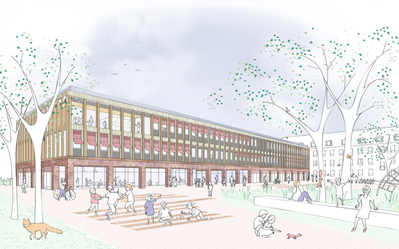 LaZuF MIXED USE IN NEUMÜNSTER, GERMANY