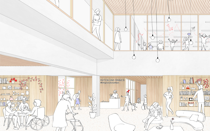 MEHRGENERATIONENHAUS WARNOWQUARTIER ROSTOCK, GERMANY